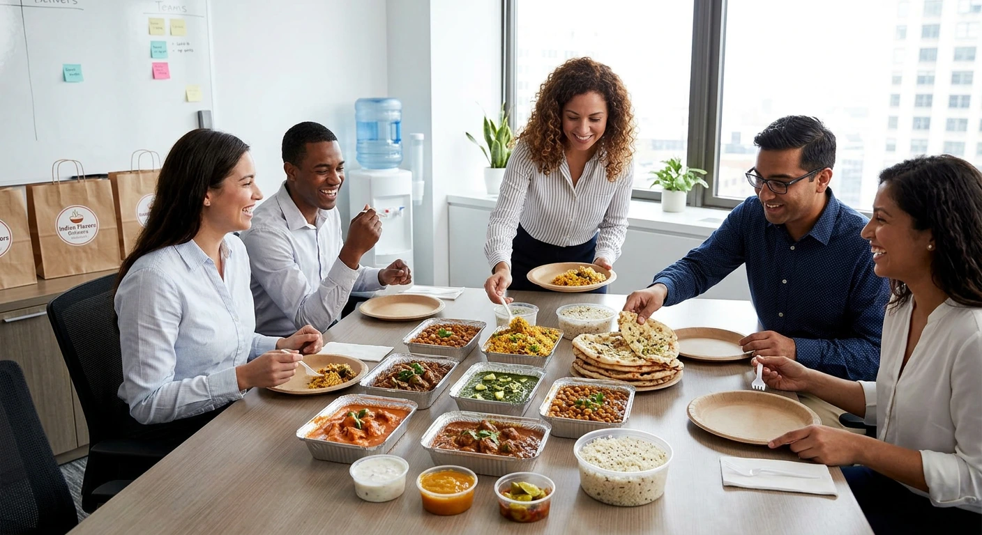 Why Indian Food Is the Best Choice for Office and Group Delivery